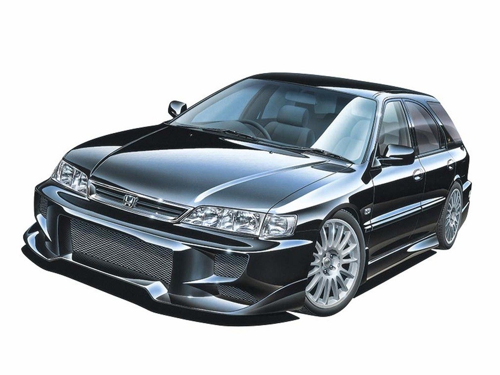 05803 Honda Accord Wagon Wings West CF2 '96 Aoshima