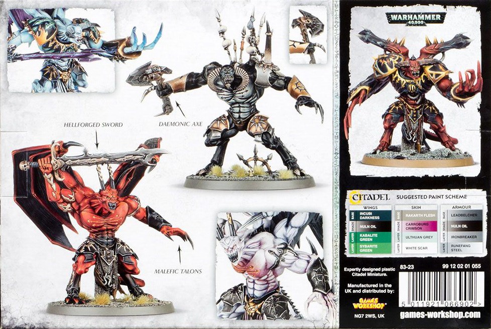 83-23GW Набор Демон-Принц (Daemon Prince)