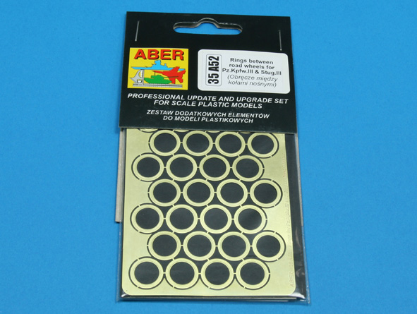 ABR-35-A52  Дополнения для  Rings between road wheels for Pz.III & Stug.III для  1/35