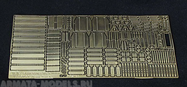 35053VM Фототравление Studebaker US-6 WWII Army Track  basket