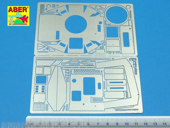 ABR-35-066  Дополнения для  PzKpfw I, Ausf.A (Upper hull) для Tristar,  Italeri-Zvezda 1/35