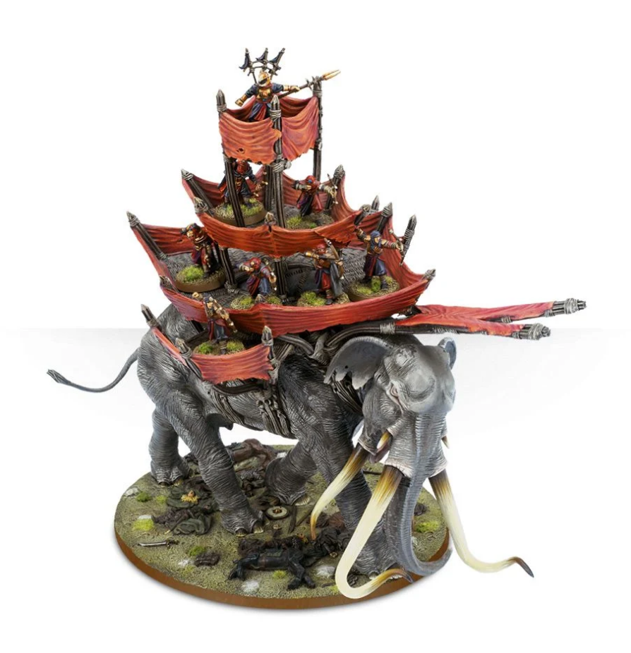 30-24GW Набор Властелин Колец: Боевой Мумак из Харада (War Mumak Of Harad)