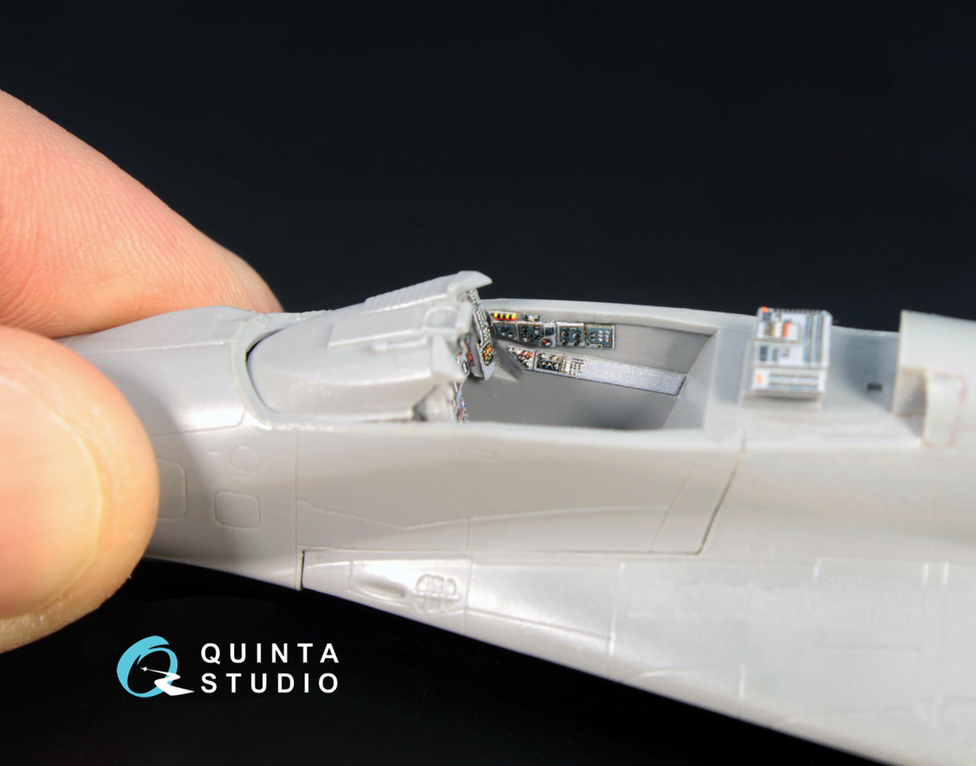 QD72002 3D Декаль интерьера кабины МиГ-29 9-13 (для модели Звезда 7278)