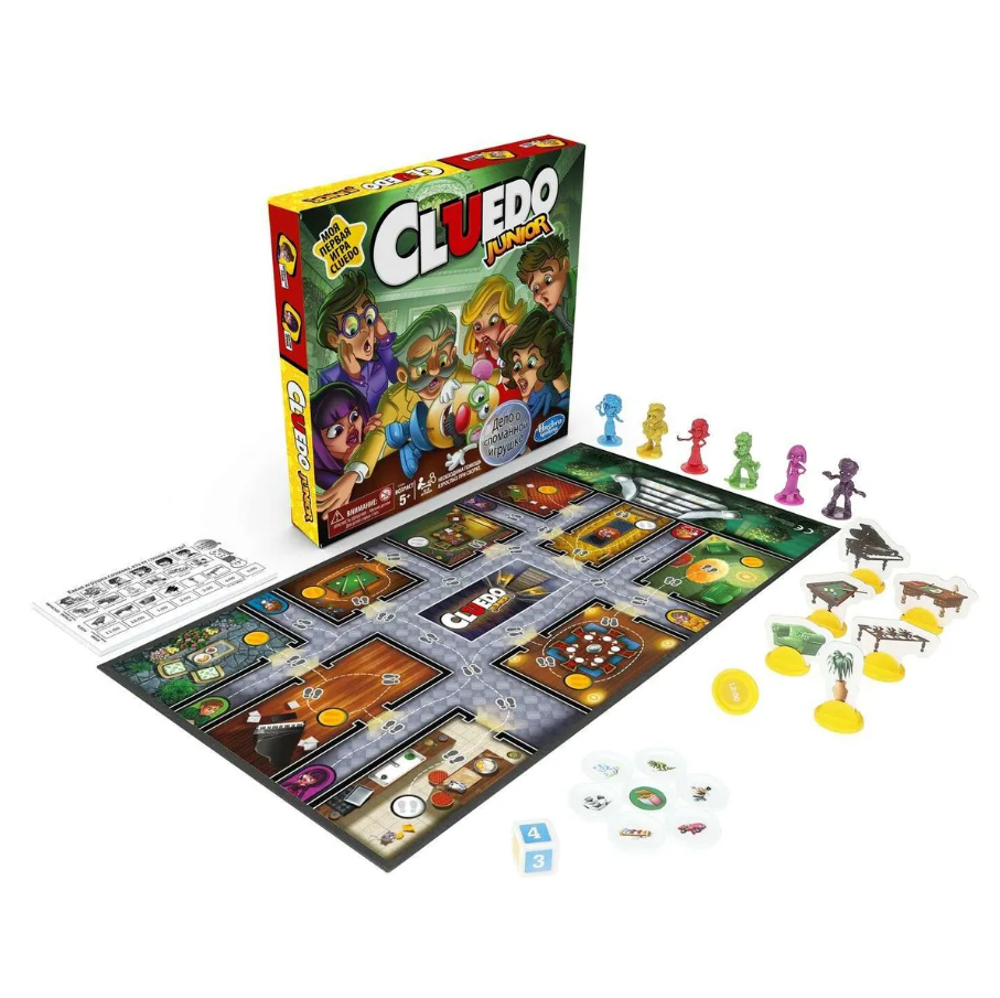 C1293E76 Игра Мое первое Клуэдо Hasbro Дело о сломанной игрушке