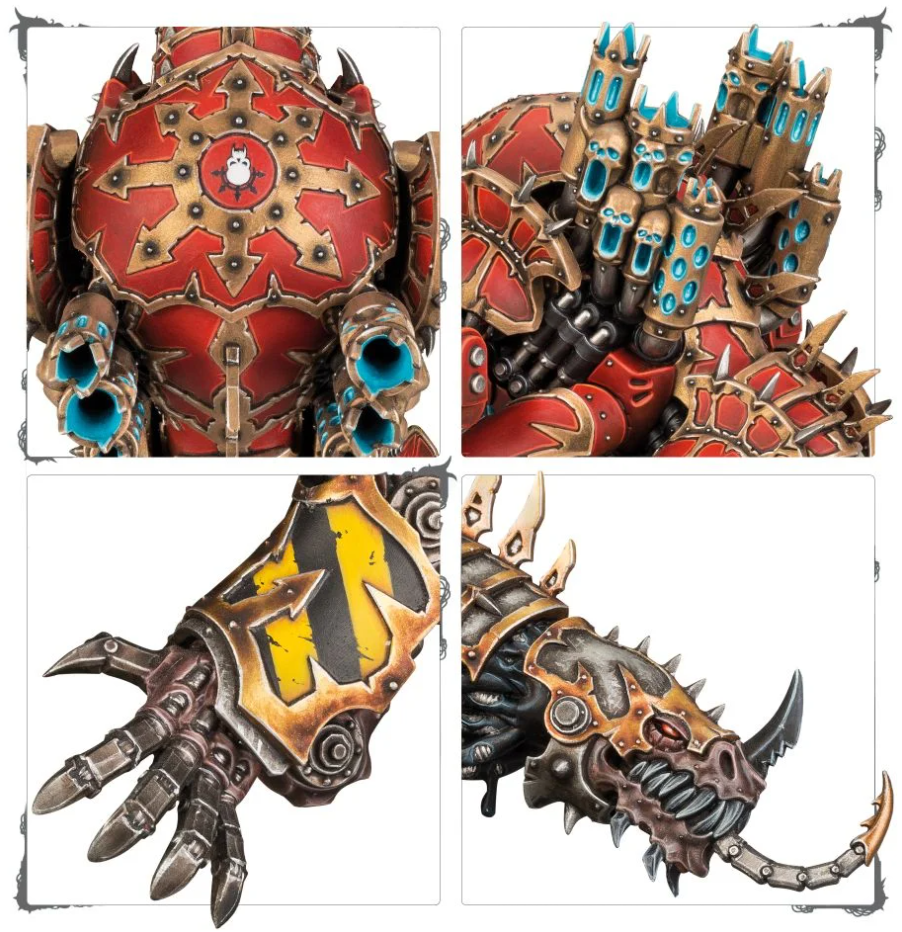43-14 Набор Космодесант Хаоса. Стальной Изверг (Chaos Space Marines Forgefiend)