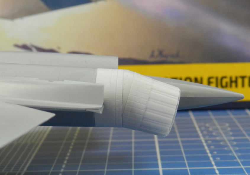 АМG72026 Су-57 сопло двигателя АЛ-41Ф1С для модели Звезда (Advanced Modeling) 1/72