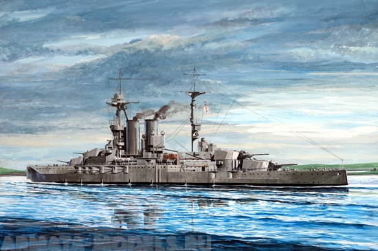 05780 Линкор Warspite 1915  Trumpeter