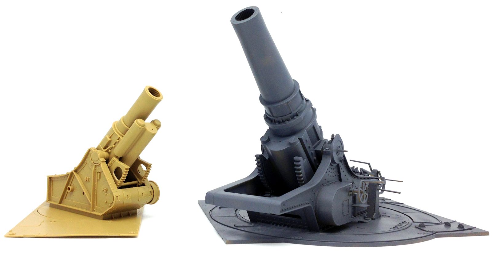 2018Т  Skoda 42cm M.1917 Heavy Siege Howitzer with Erich von Manstein  Takom