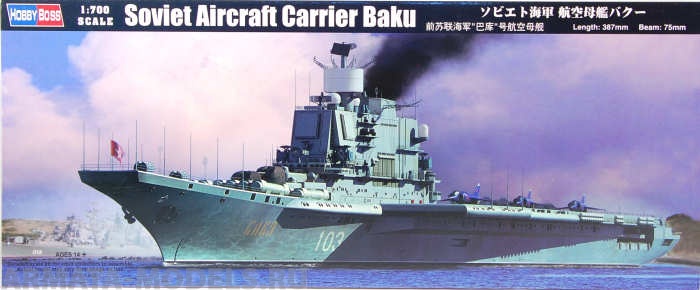 83416 Корабль Soviet Aircraft Carrier Baku Hobby Boss