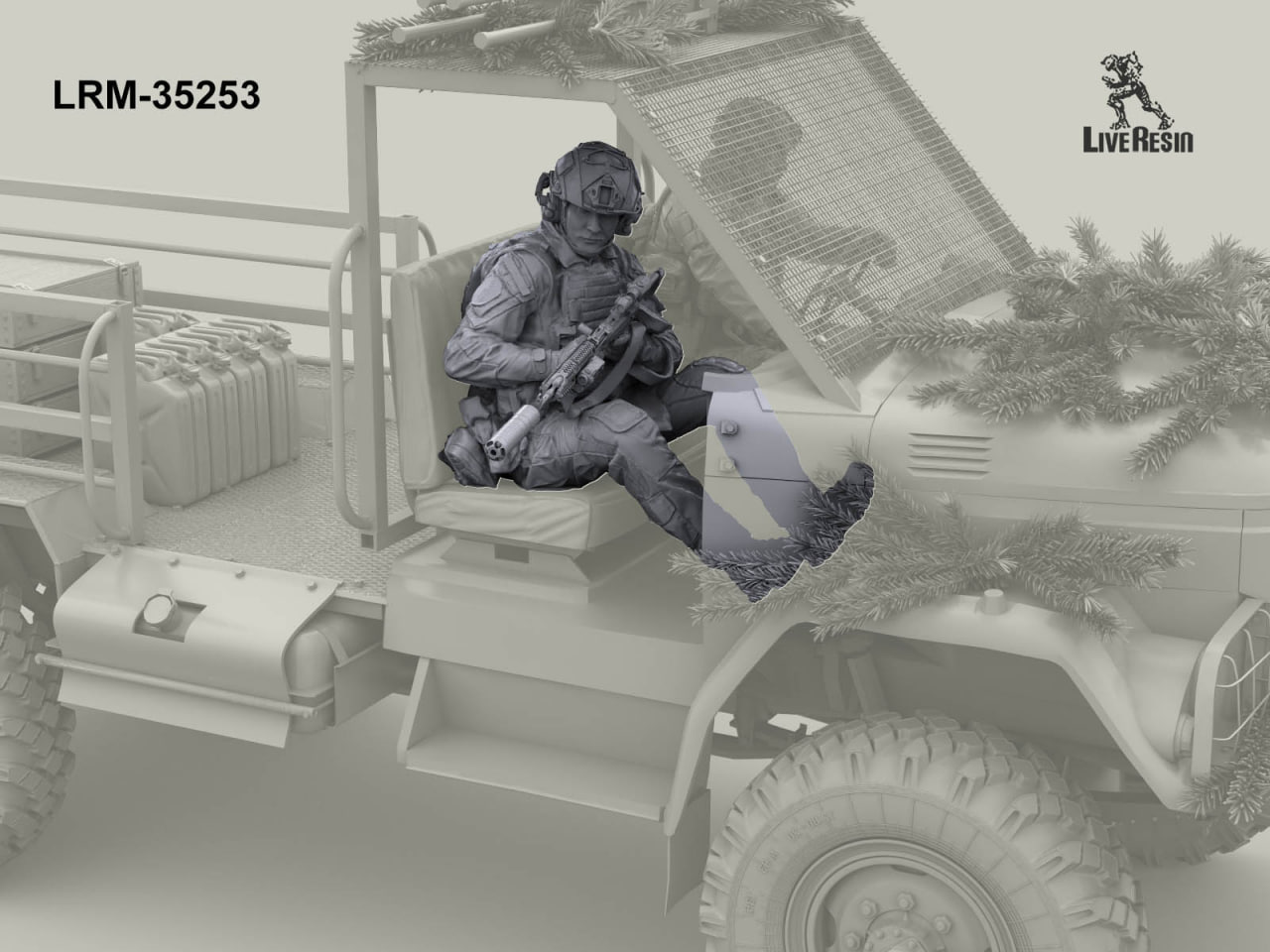 LRM35253 Российский штурмовик/стрелок (Не для свободной продажи) Live Resin