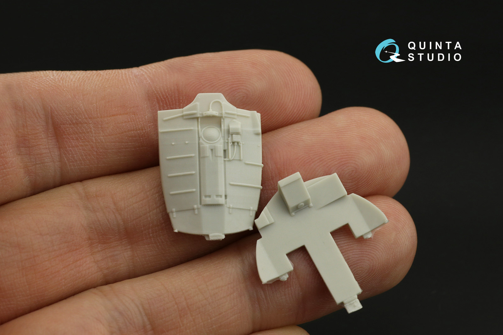 QD48214 3D Декаль интерьера кабины со смоляными деталями F-15C PAD-upgraded (GWH)