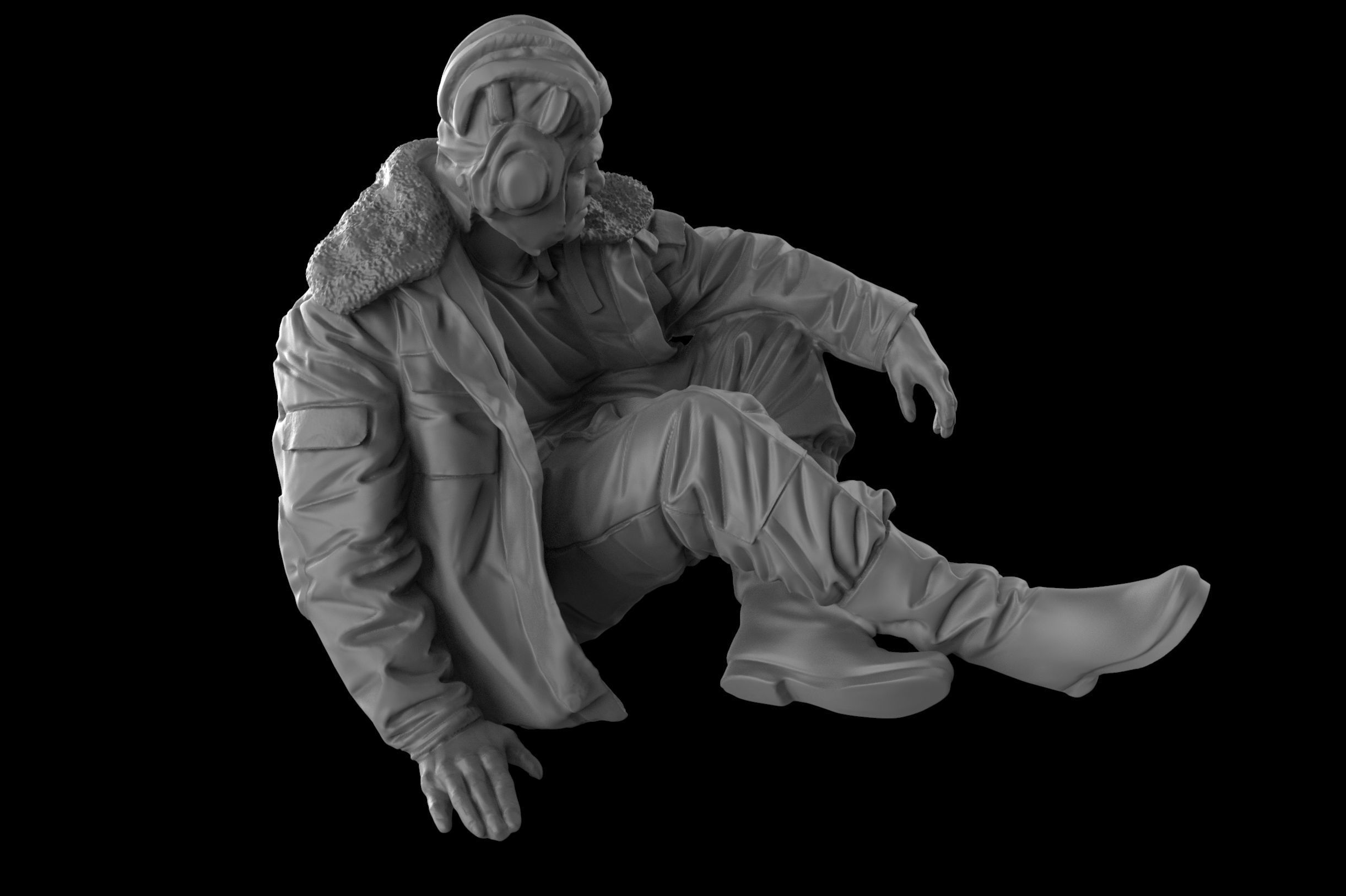 AM3711 Фигура танкиста №2 Arma Models