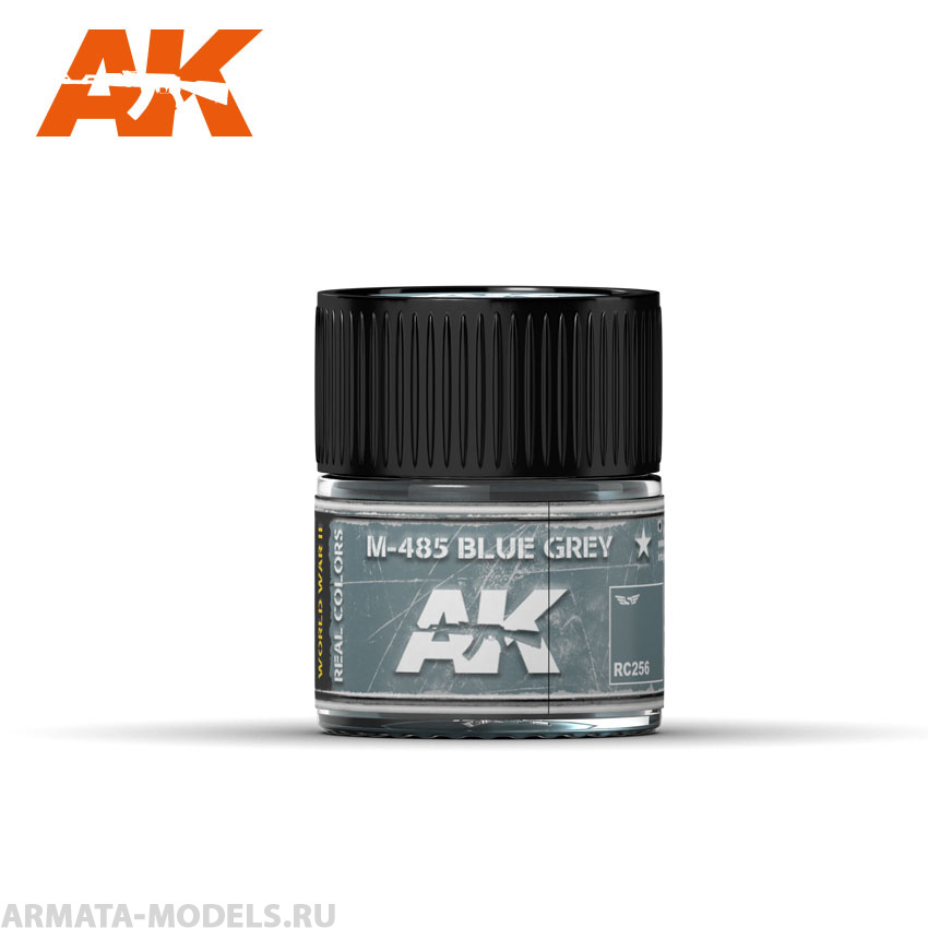 RC256 Краска Real Colors M-485 Blue Grey 10ml