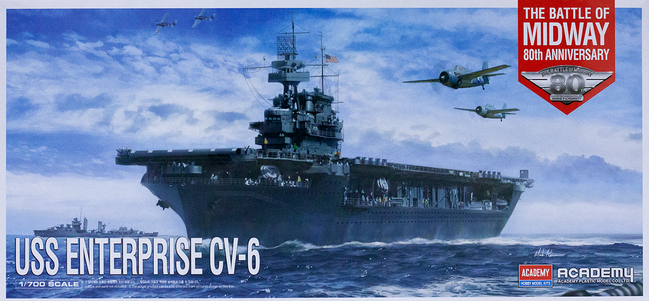 14409   Флот  USS Enterprise CV-6 The Battle of Midway 80th Anniversary Academy
