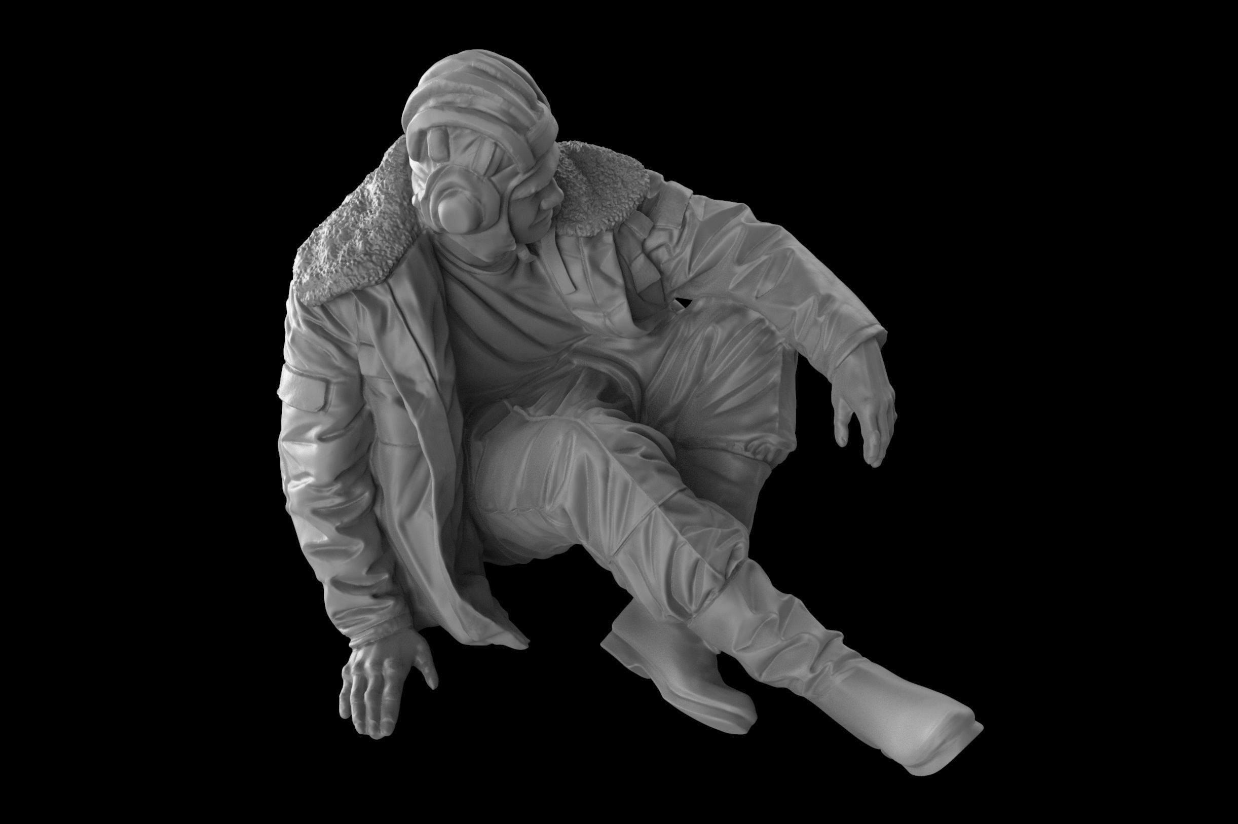 AM3711 Фигура танкиста №2 Arma Models