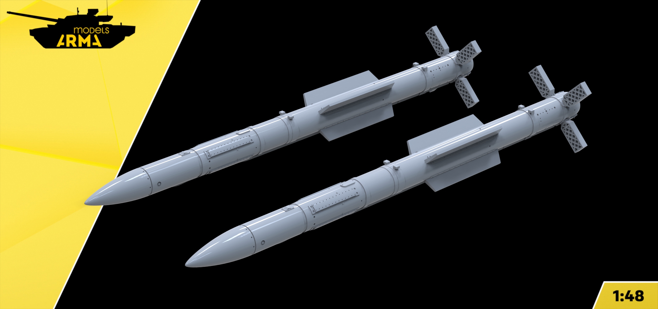 AM48375 Ракеты Р-77 2шт (Не для свободной продажи) Arma Models