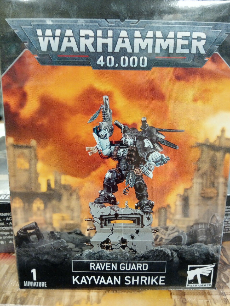 48-89GW Набор Гвардия Ворона. Кайваан Шрайк (Raven Guard Kayvaan Shrike)