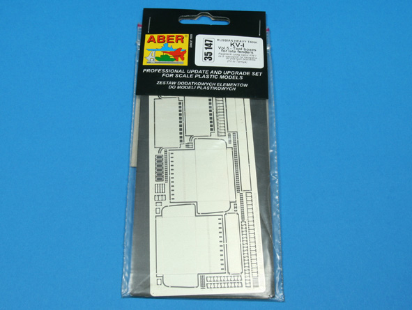 ABR-35 147  Дополнения для  Russ.HeavyTankKV-I  vol5-Tool boxes for late fenders для Tamiya 1/35
