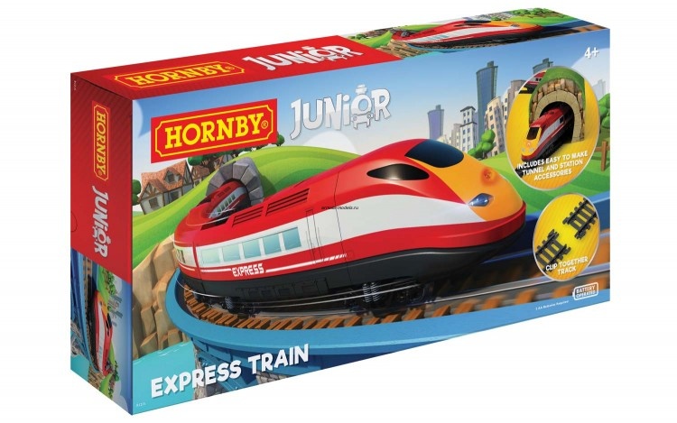 R1215 Набор Железная дорога Hornby Junior из пластмассы - Express Train' Trail Set
