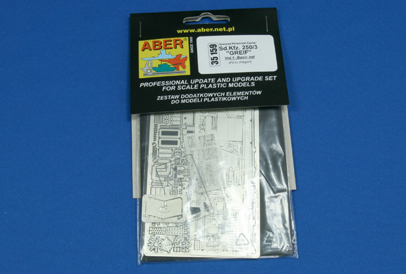 ABR-35 159  Дополнения для  Armored Personnel Carrier Sd.Kfz.250/3 для Dragon 1/35