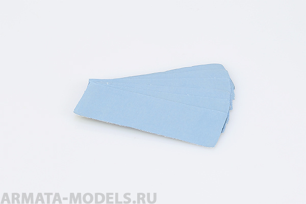 4615J Наждачная бумага на липучке, P5000, 30x90 мм, 6 шт.