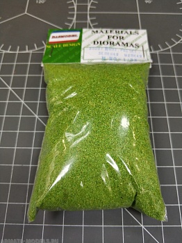 35037 присыпка(имитация растительности) зелёная мелкая