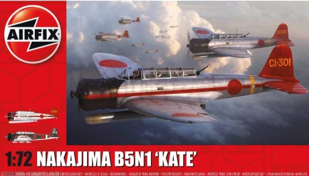 A04060 Самолет Nakajima B5N1 Kate Airfix