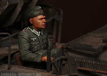 3538SOGA German antiaircraft feldwebel