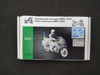 A91 Мотоцикл BMW 1200 R ДПС1:72