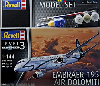 64884  пассажирский самолет Embraer ERJ 195