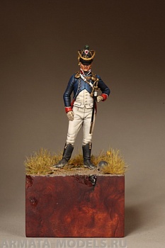 5414SOGA Lieutenant of the Tirailleur-Chasseurs of Youg Guard. France 1812.