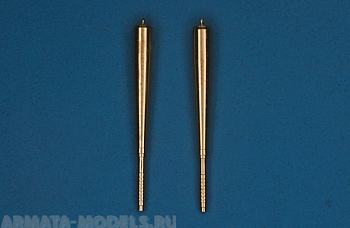 72AB04RB Точеный ствол 20mm Hispano cannons for Supermarine Spitfire Mk.Vb