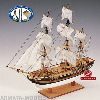 CON80621 Сборная модель корабля HMS Bounty плюс инструменты и краски