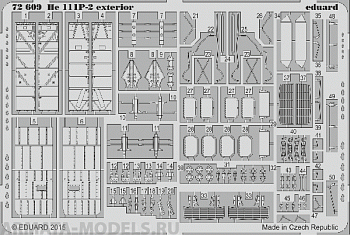 72609ED  He 111P-2 exterior 1/72