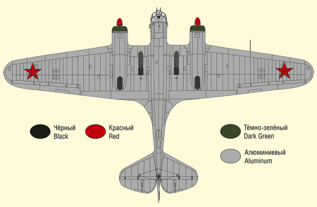 72002 Советский фронтовой бомбардировщик СБ-2 ARK model