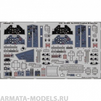 33099 Фототравление Su-25UB Frogfoot B interior S.A.