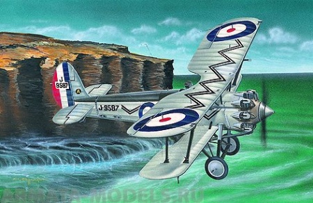 0812SM Самолёт  Bristol Bulldog (1:48) Smer