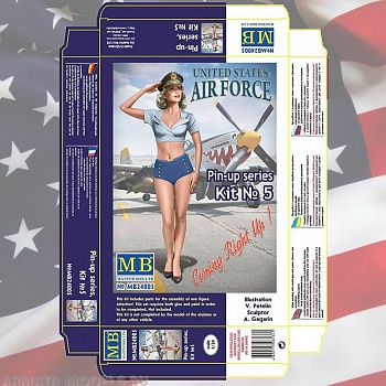 Набор фигурок MB24005 Фигуры Серия пин-ап, набор № 5. Пэтти 