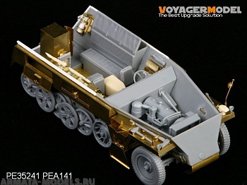 PE35241 Набор фототравления для 1/35 WWII German Sd.Kfz.250/1 NEU Basic (For DRAGON 6427)