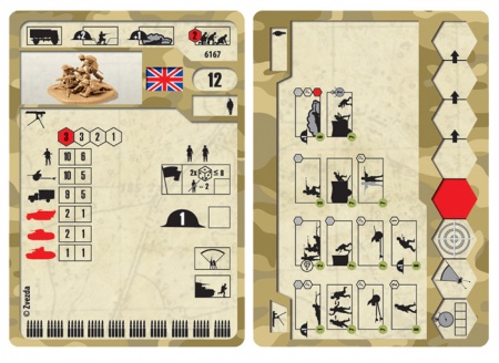 6167 Британский пулемет с расчетом 1939-42гг Звезда