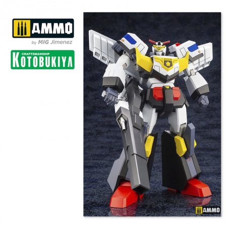 KTOKP495 Сборная модель Brave Police J-Decker Plastic Model Kit Deckerd & Max Cannon KOTOBUKIYA