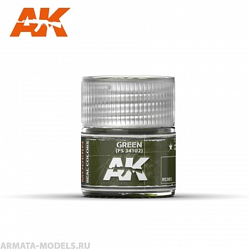 RC083 Краска Real Colors Green FS 34102  10ml