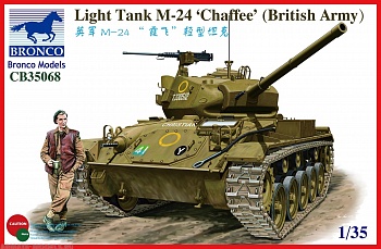 CB35068  Танк М-24 Chaffee British Version (Bronco Models) 1/35