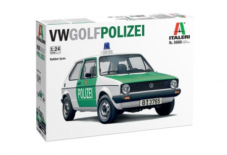 3666 ИТ VW GOLF POLIZEI Italeri