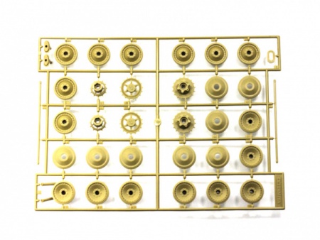 35065T Средний танк Panther (Sd.kfz.171) Ausf.А с 75-мм пушкой и пулеметом KWK42 (2 фигурами танкистов) Tamiya