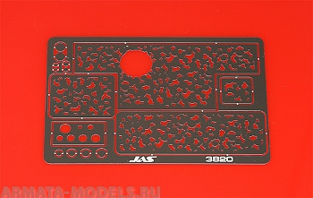 3820J Трафарет Камуфляж для немецкой БТТ, 2 МВ, 1/35