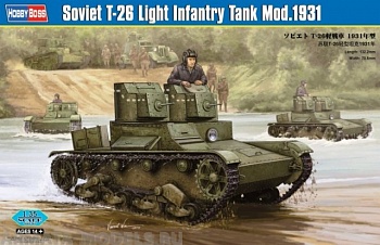 82494 	Танк Soviet T-26 Light Infantry Tank Mod.1931