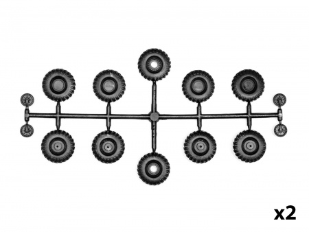 72811 Зил-131, армейский грузовой автомобиль ICM