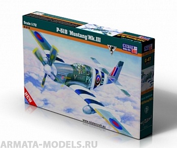 C-47  Самолет P-51B Mustang Mk.III