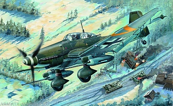 03218 Самолет  Junkers Ju-87G-2 Stuka